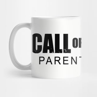 Call Of Daddy Parenting Ops // Black Mug